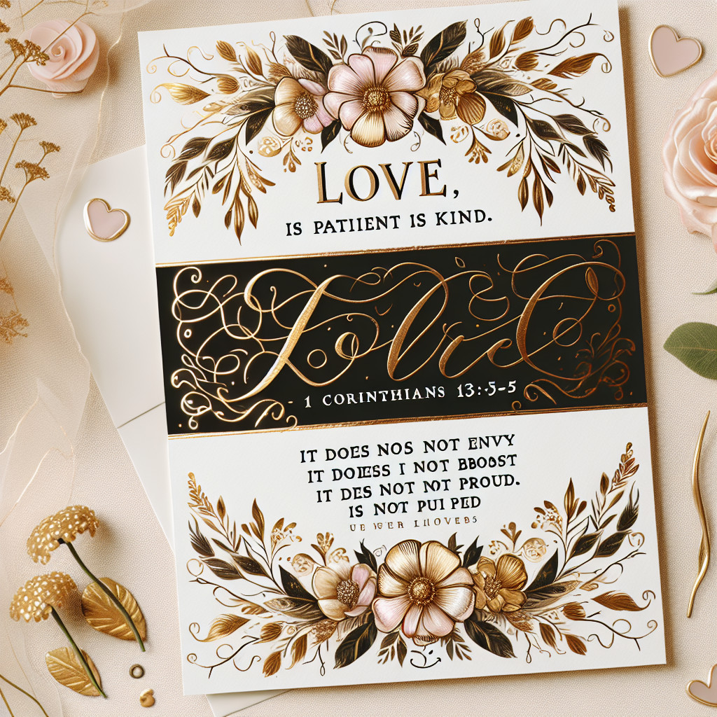 Frases de la biblia para invitaciones de boda