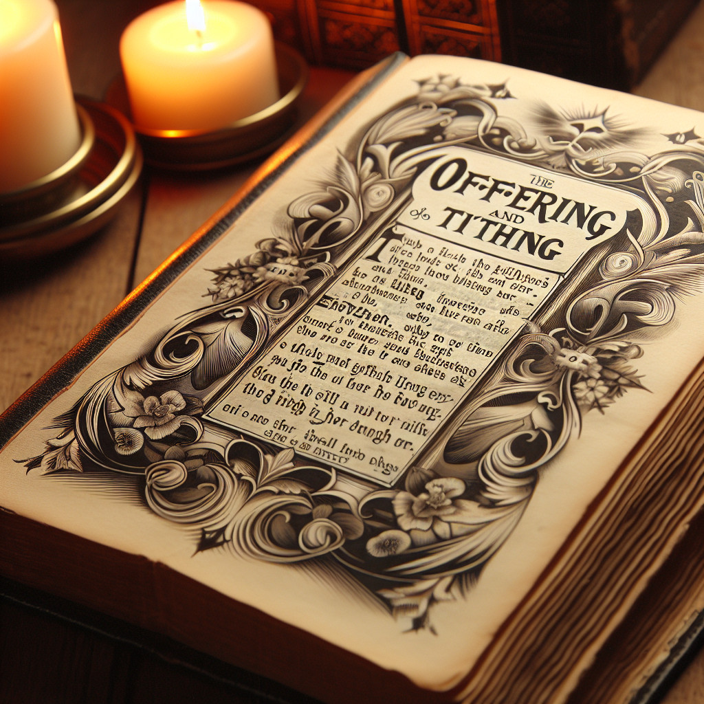 Versículos de ofrenda y diezmo en la Biblia