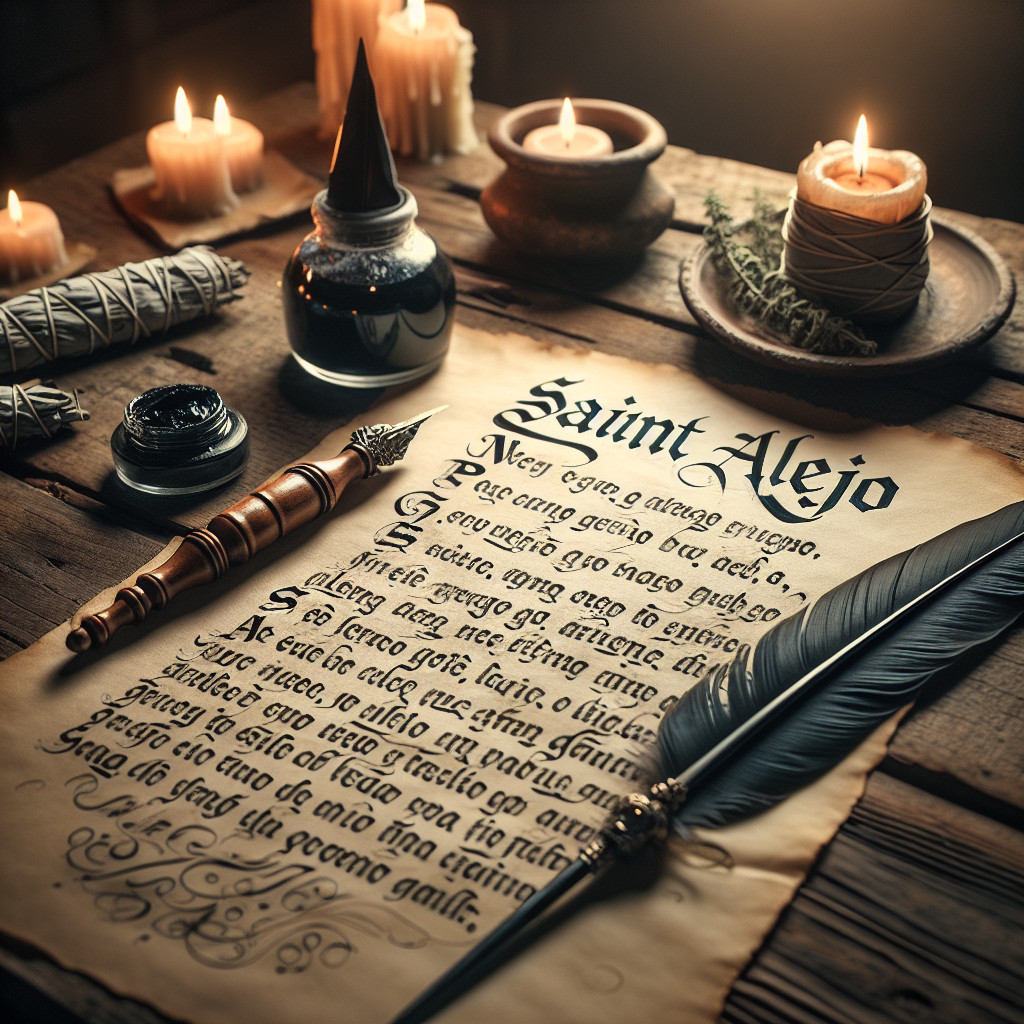 Oración a San Alejo para alejar a las personas negativas